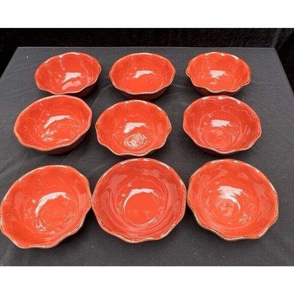 9 Village Collection by Park Designs Maroon Red 6